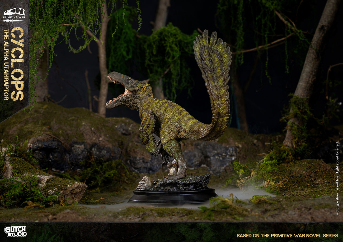Primitive War Novel Series - Cyclops The Alpha Utahraptor