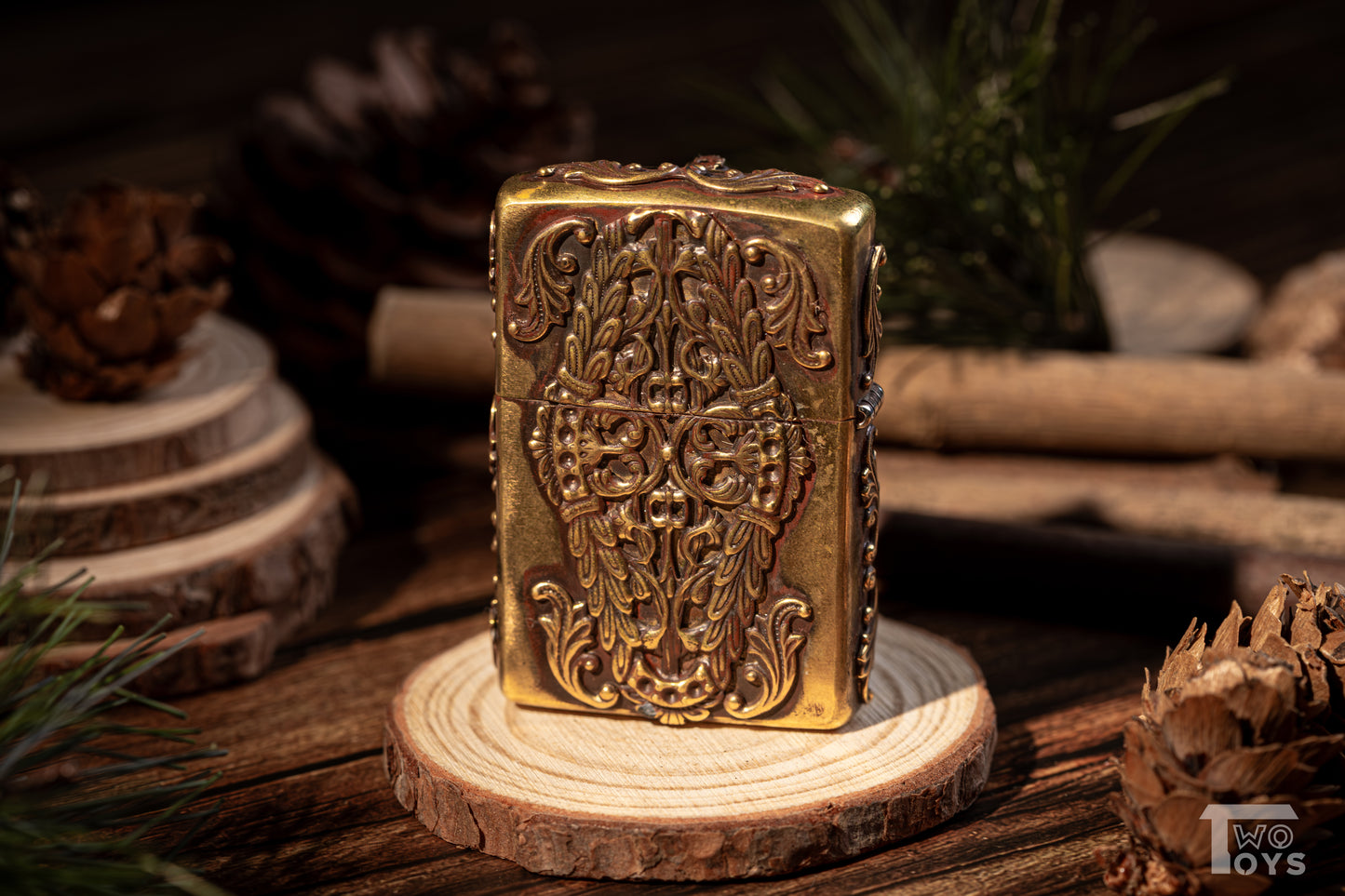 Handcrafted Lighter Shell - Gothic Sanctuary Sculpture - Guardian - Twotoys