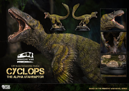 Primitive War Novel Series - Cyclops The Alpha Utahraptor