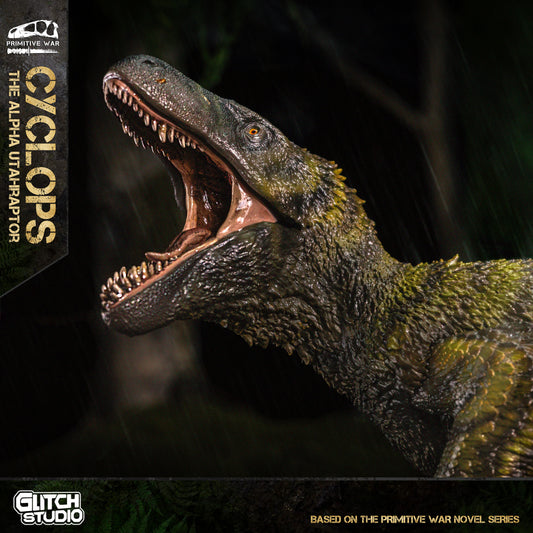 Primitive War Novel Series - Cyclops The Alpha Utahraptor