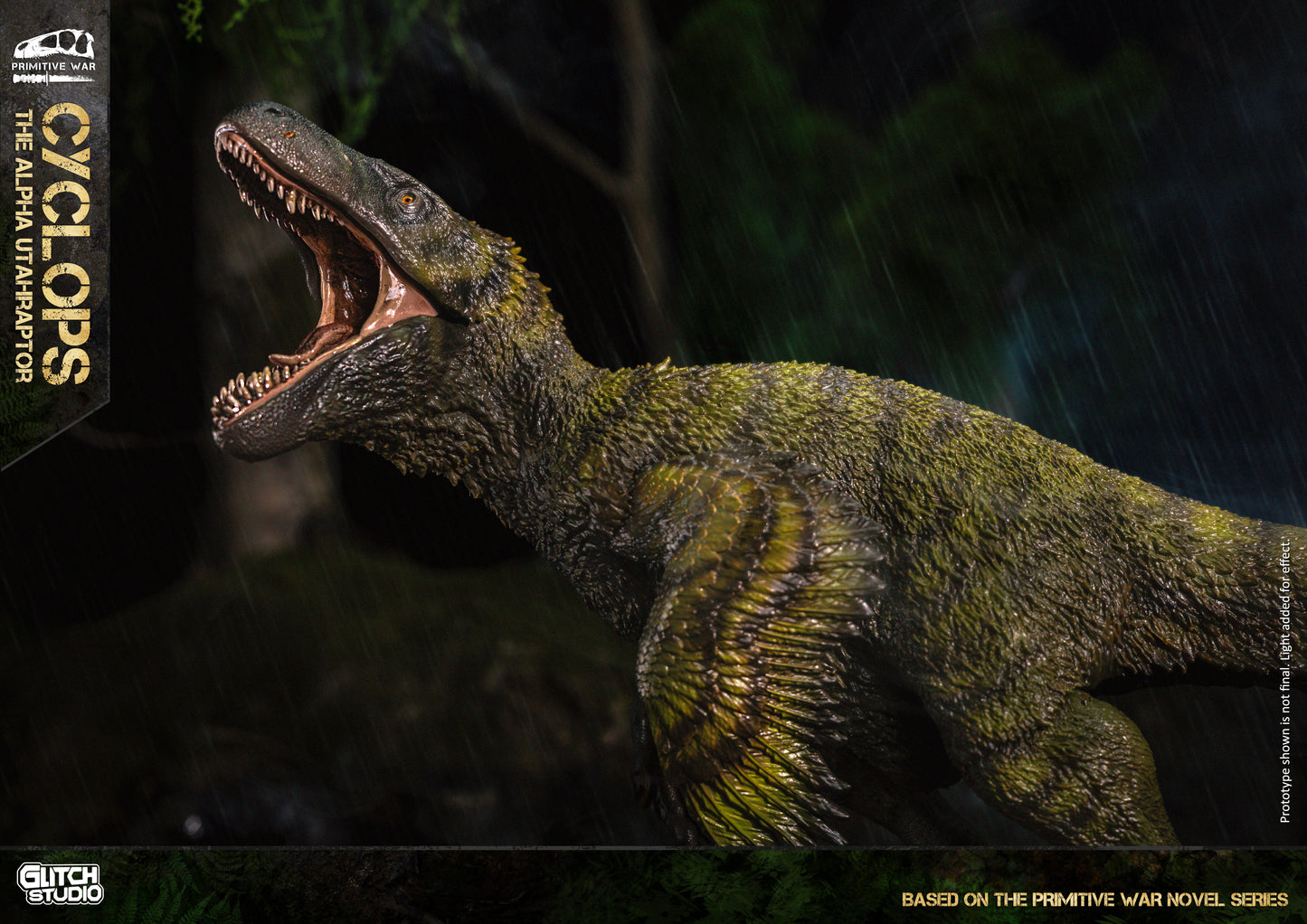 Primitive War Novel Series - Cyclops The Alpha Utahraptor