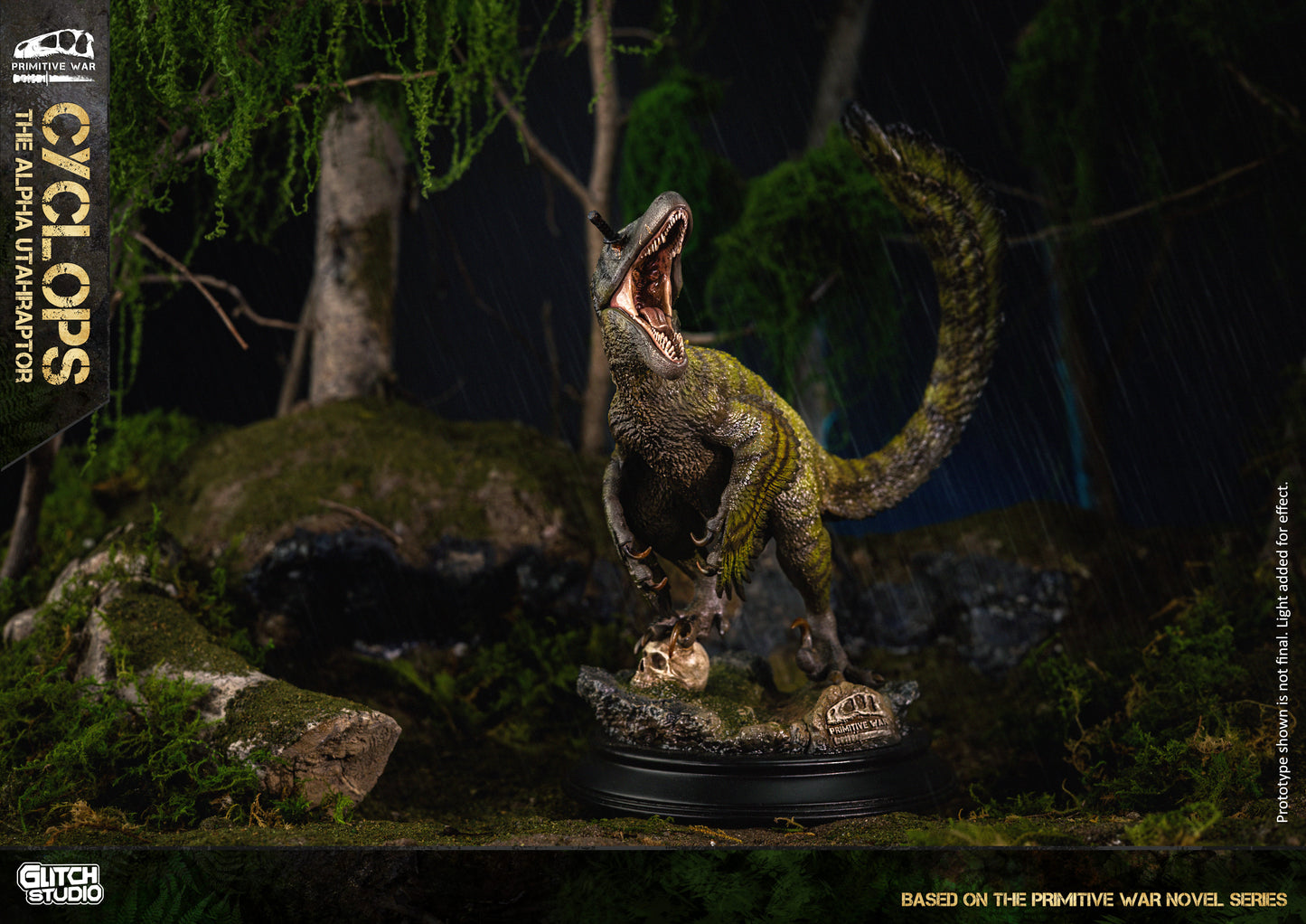 Primitive War Novel Series - Cyclops The Alpha Utahraptor