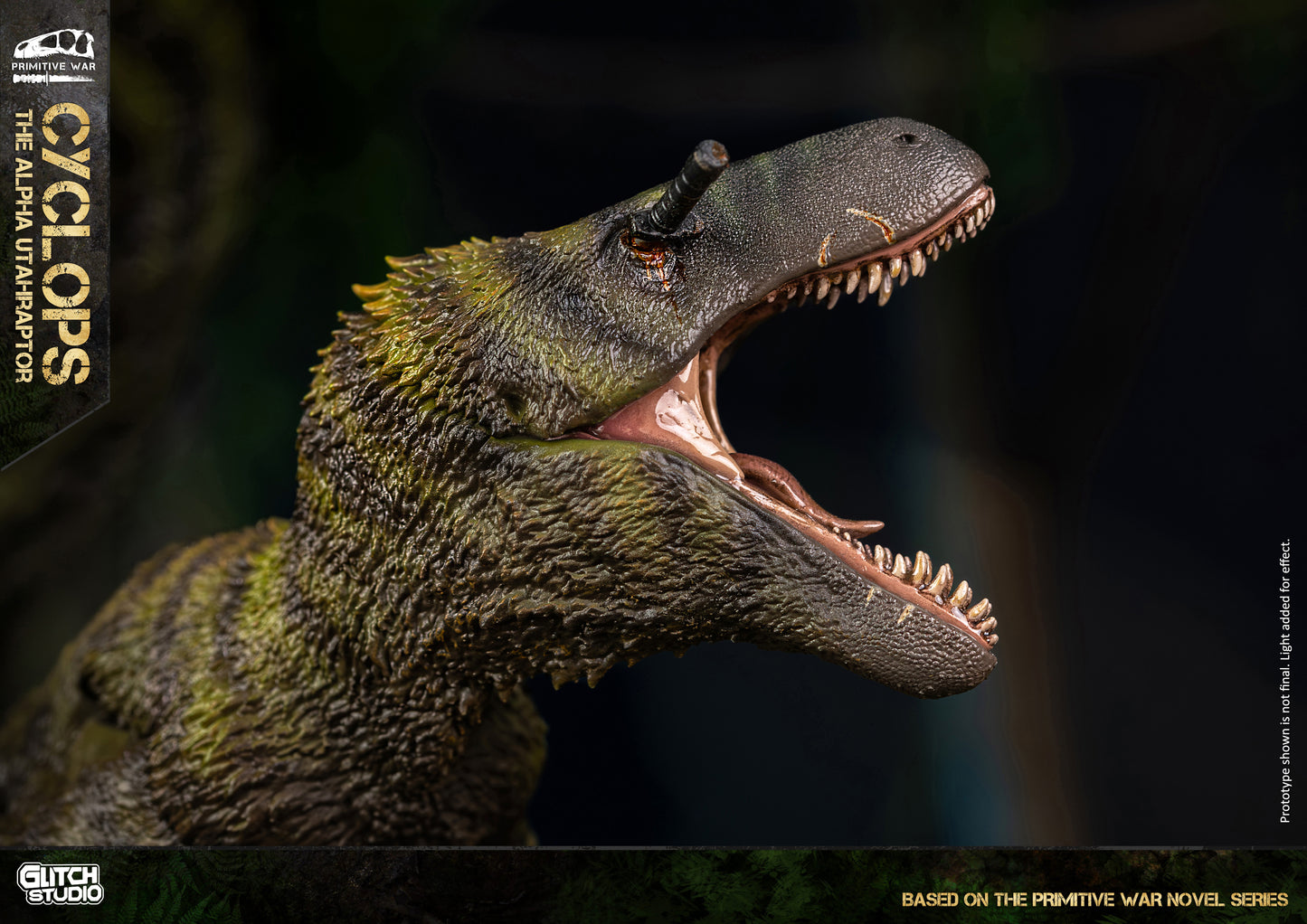 Primitive War Novel Series - Cyclops The Alpha Utahraptor