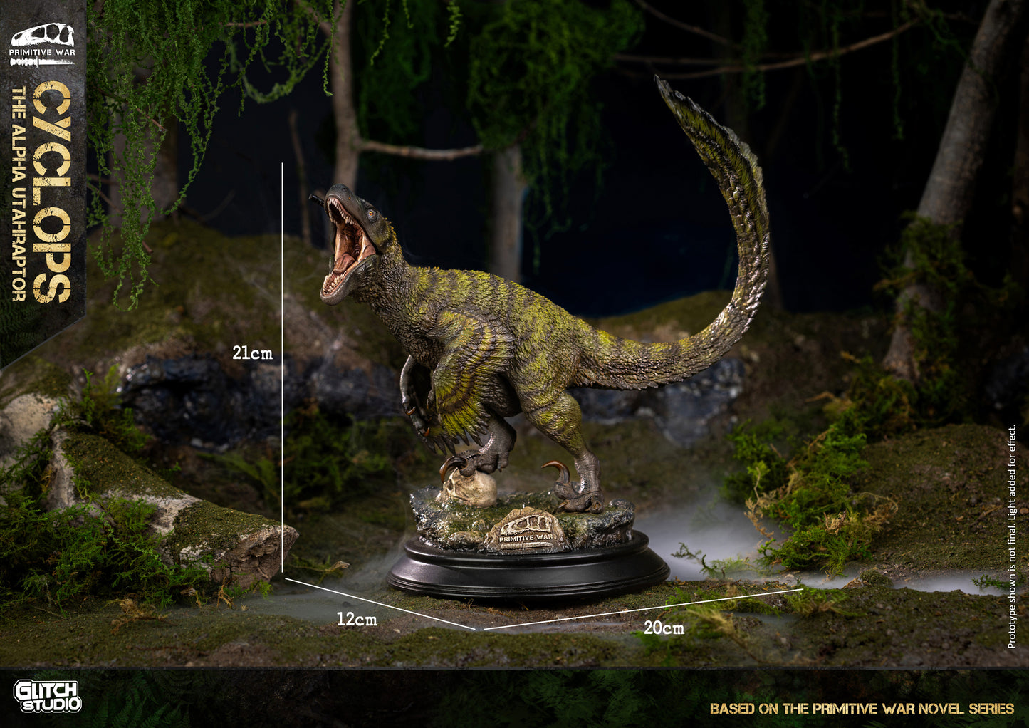 Primitive War Novel Series - Cyclops The Alpha Utahraptor
