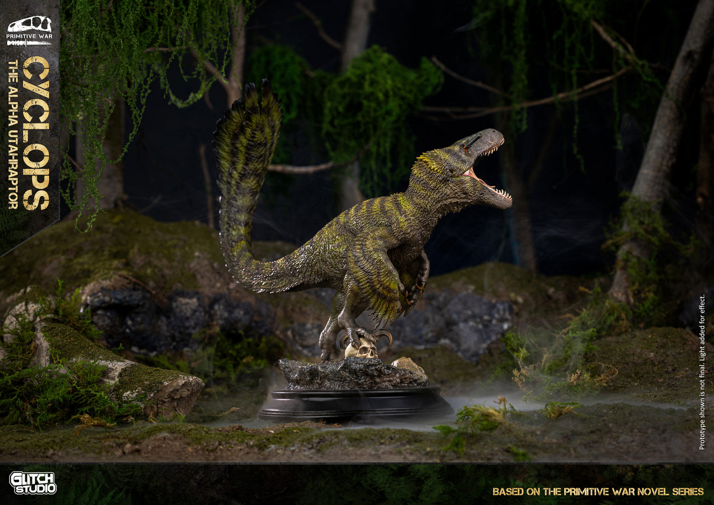 Primitive War Novel Series - Cyclops The Alpha Utahraptor