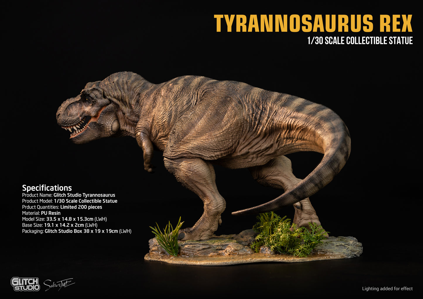 Glitch Studio – Tyrannosaurus Rex 1/30 Scale
