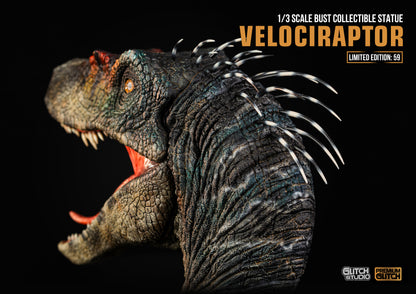 Glitch Studio – Velociraptor Bust 1/3 Scale